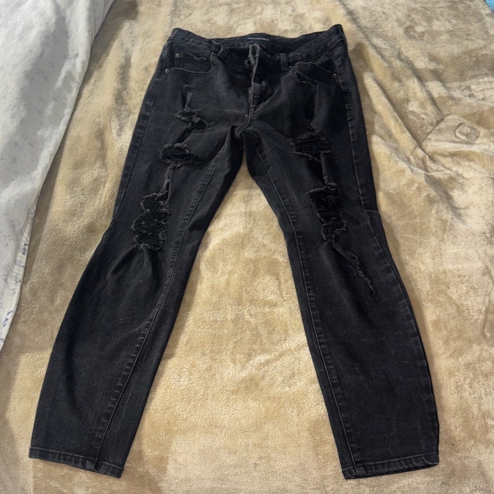 Aeropostale Black Skinny Jeans for Women